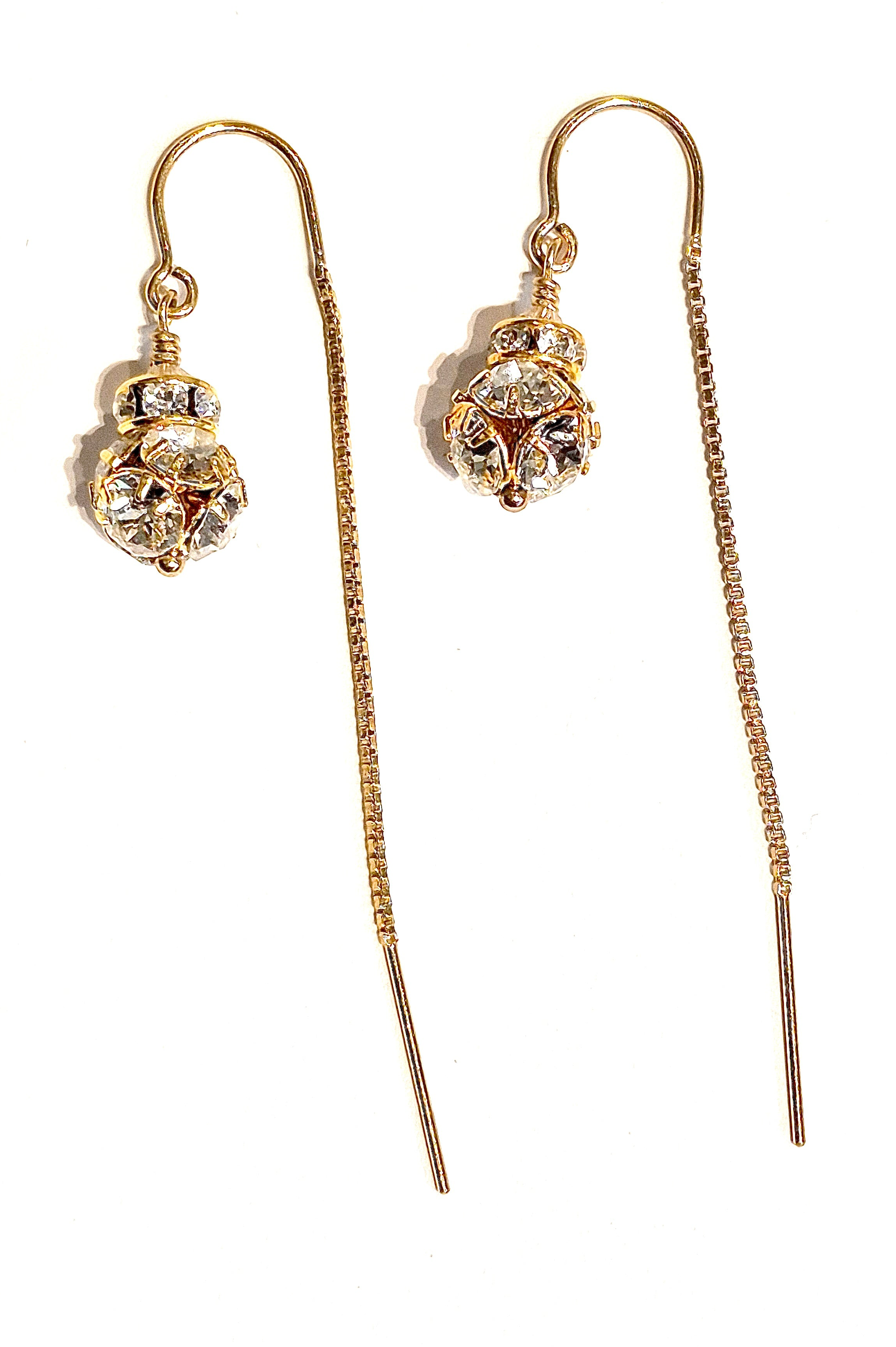 Swarovski Crystal Ball earrings