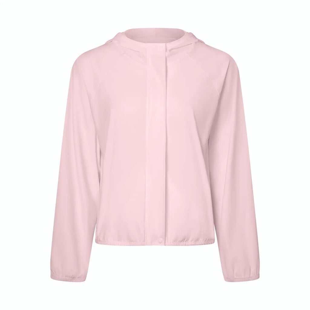 Women's Anti-UV Running Jacket - UPF50+ Quick Dry Hoodie