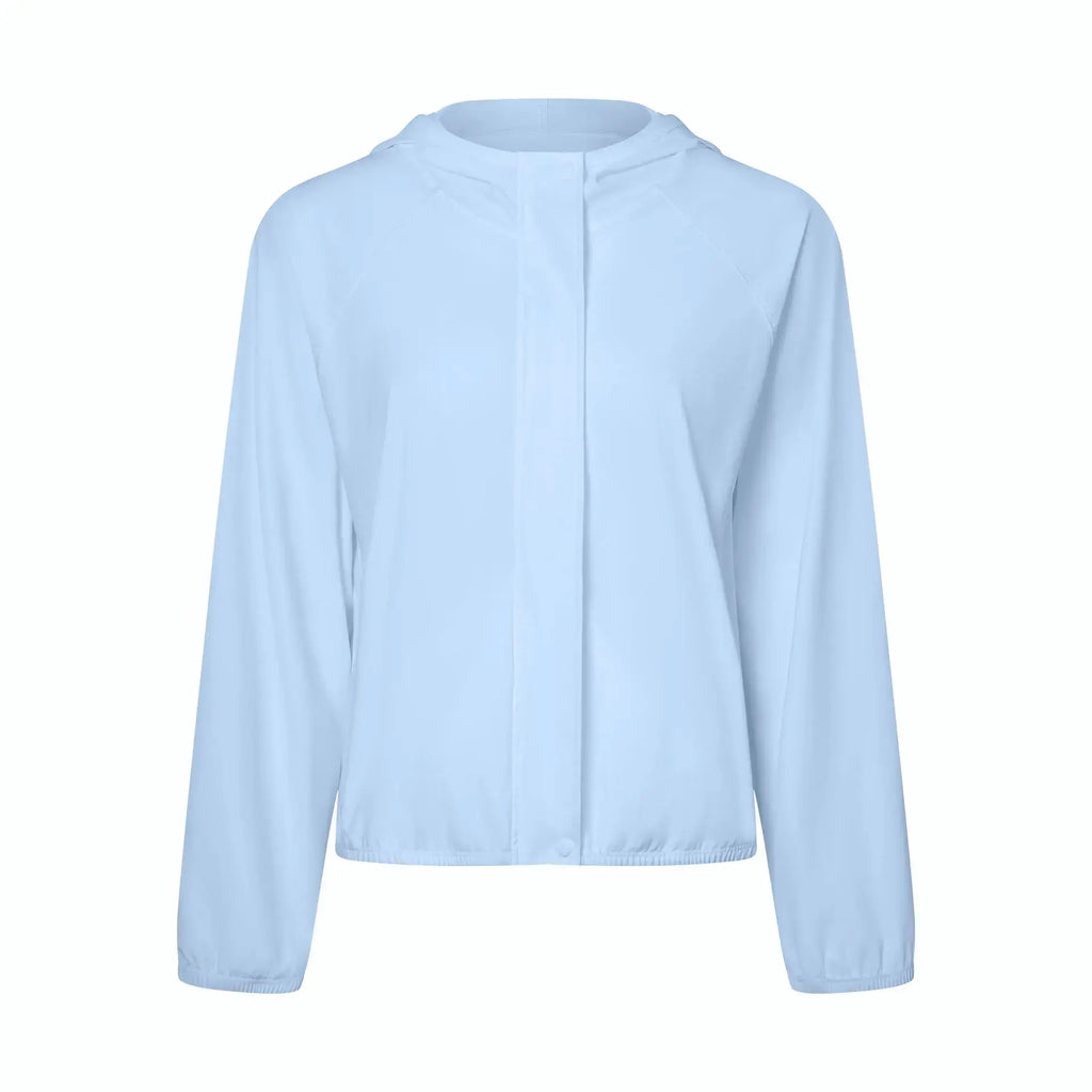 Women's Anti-UV Running Jacket - UPF50+ Quick Dry Hoodie