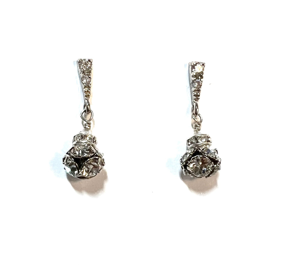 Swarovski Crystal Ball earrings