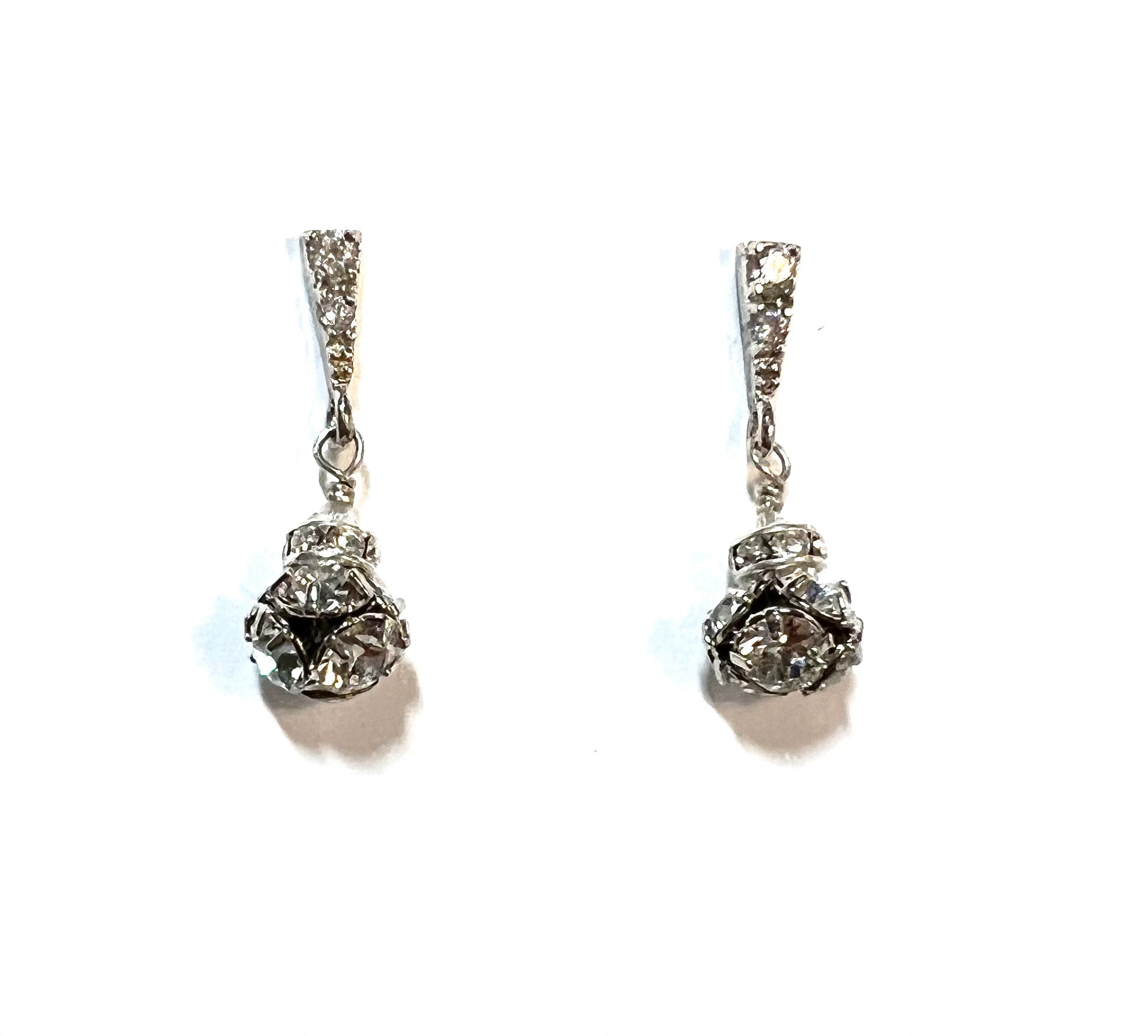 Swarovski Crystal Ball earrings